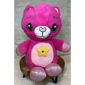 Star Belly Dream Lites Huggable Night-Light Pretty Kitty Plush Tested Works EUC